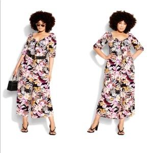 City Chic Mahe Jumpsuit,